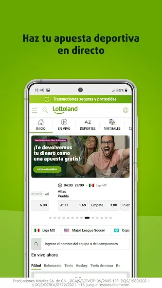 Скачать Lottoland: Lotería & Casino на телефон — Много денег — скриншот 4