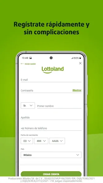 Скачать Lottoland: Lotería & Casino на телефон — Много денег — скриншот 5