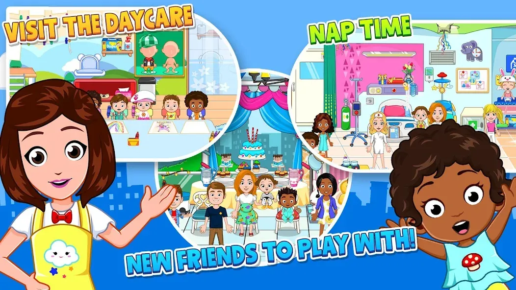 Скачать My City : Babysitter — Все открыто — скриншот 3