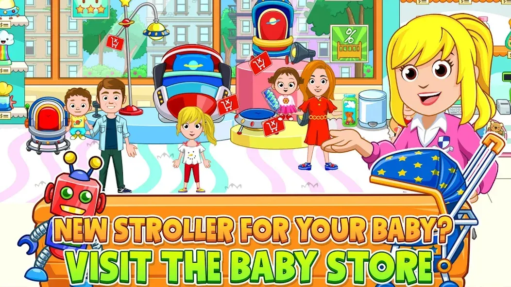 Скачать My City : Babysitter — Все открыто — скриншот 4