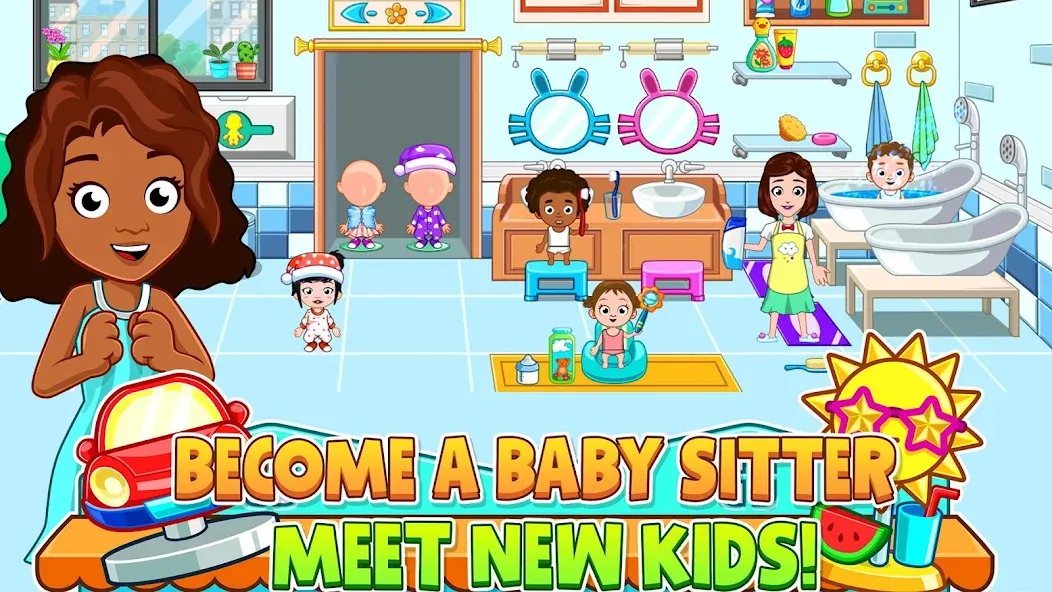 Скачать My City : Babysitter — Все открыто — скриншот 5