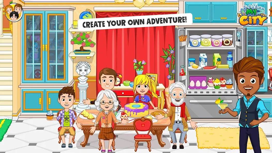 My City : Grandparents Home MOD APK на Android — Все открыто — скриншот 2