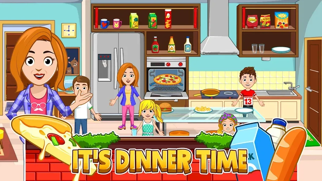 Скачать My City: Apartment Dollhouse на Android — Все открыто — скриншот 2