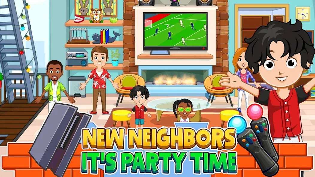Скачать My City: Apartment Dollhouse на Android — Все открыто — скриншот 4
