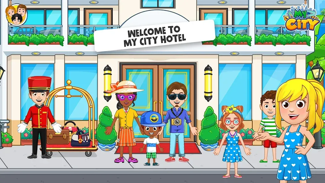 My City : Hotel — Все открыто — скриншот 1