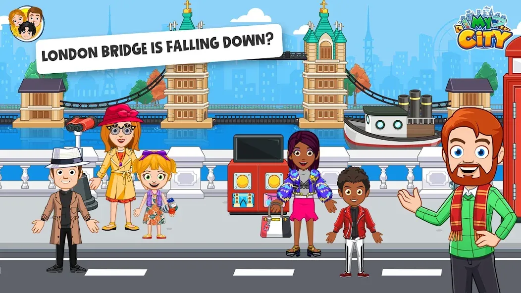 My City : London Mod APK Все куплено — Скачать на Андроид — скриншот 2