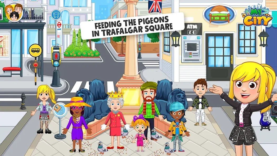 My City : London Mod APK Все куплено — Скачать на Андроид — скриншот 4