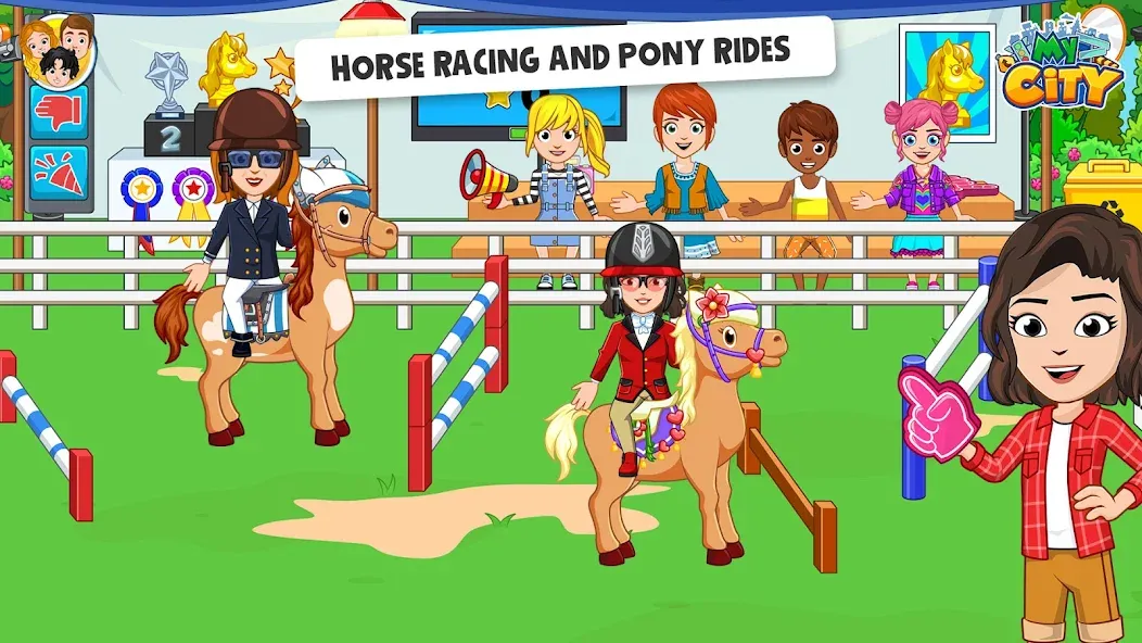 My City: Star Horse Stable на Андроид — Всё открыто — скриншот 4