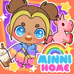 Скачать Minni Family Home - Play House на телефон — Все открыто
