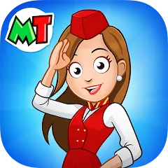 Скачать My Town Airport games for kids на Android — Все открыто