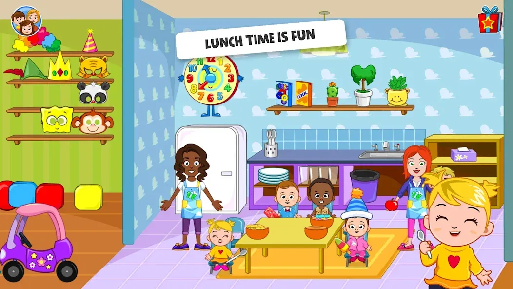Скачать My Town : Daycare Game — Последняя версия (Все открыто) — скриншот 4 Скачать My Town : Daycare Game — Последняя версия (Все открыто) — скриншот 4