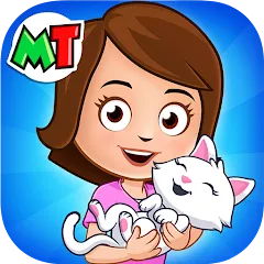 Скачать My Town: Pet games & Animals (Мод: Все куплено) на Андроид