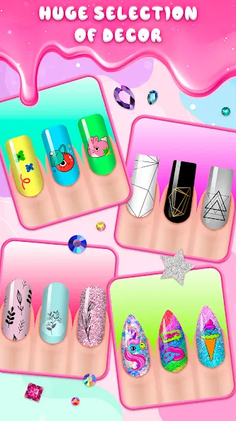 Nail Salon MOD APK на Android — Все открыто — скриншот 2