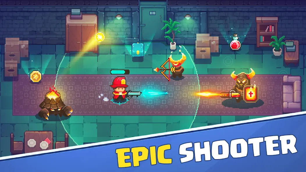 Скачать Firefighter: pixel shooter — Модификация Много денег — скриншот 1 Скачать Firefighter: pixel shooter — Модификация Много денег — скриншот 1