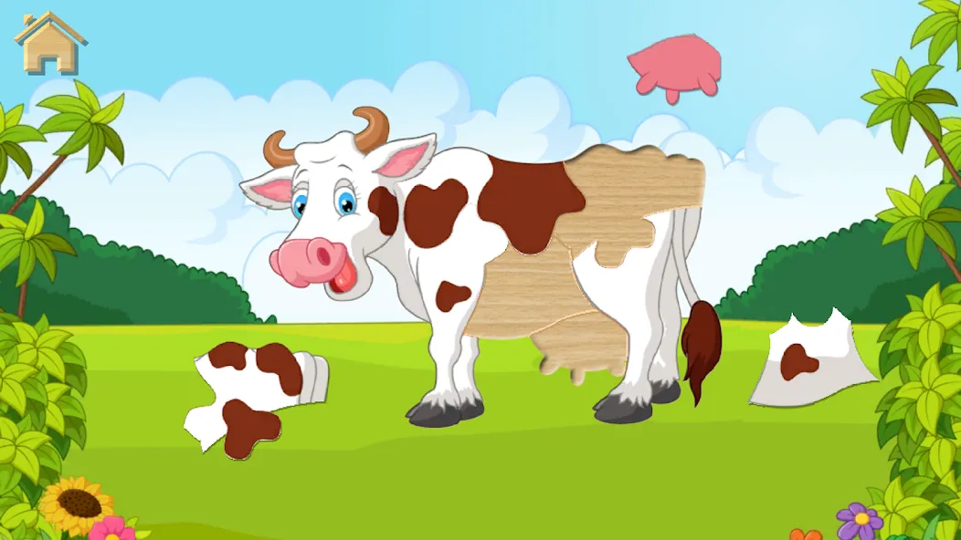 Baby Puzzles for Kids Mod APK Все открыто — Скачать на Андроид — скриншот 4