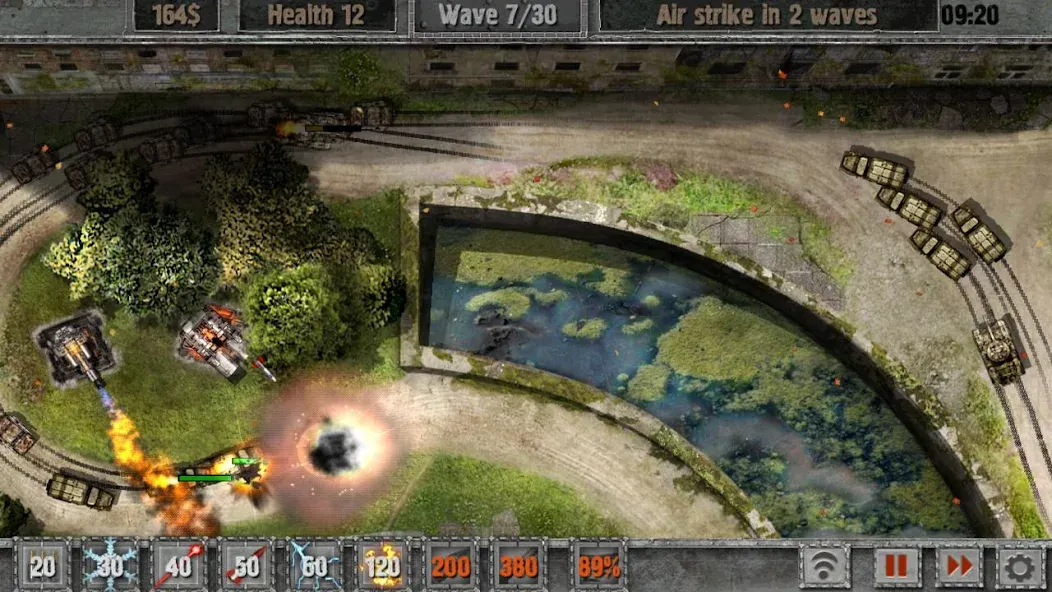 Defense Zone 2 HD Lite (Мод Много денег и бесконечные жизни) — скриншот 3