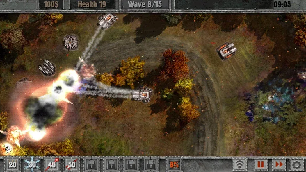 Defense Zone 2 HD Lite (Мод Много денег и бесконечные жизни) — скриншот 5