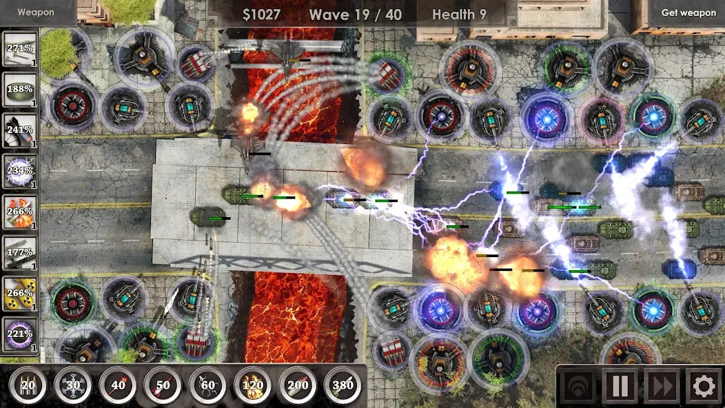 Скачать Defense Zone 3 HD MOD APK — Много денег и кристаллов — скриншот 5