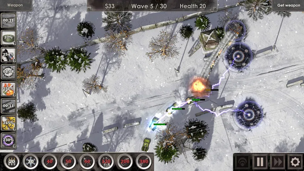 Скачать взлом Defense Zone 3 Ultra HD на Андроид — Много денег — скриншот 3