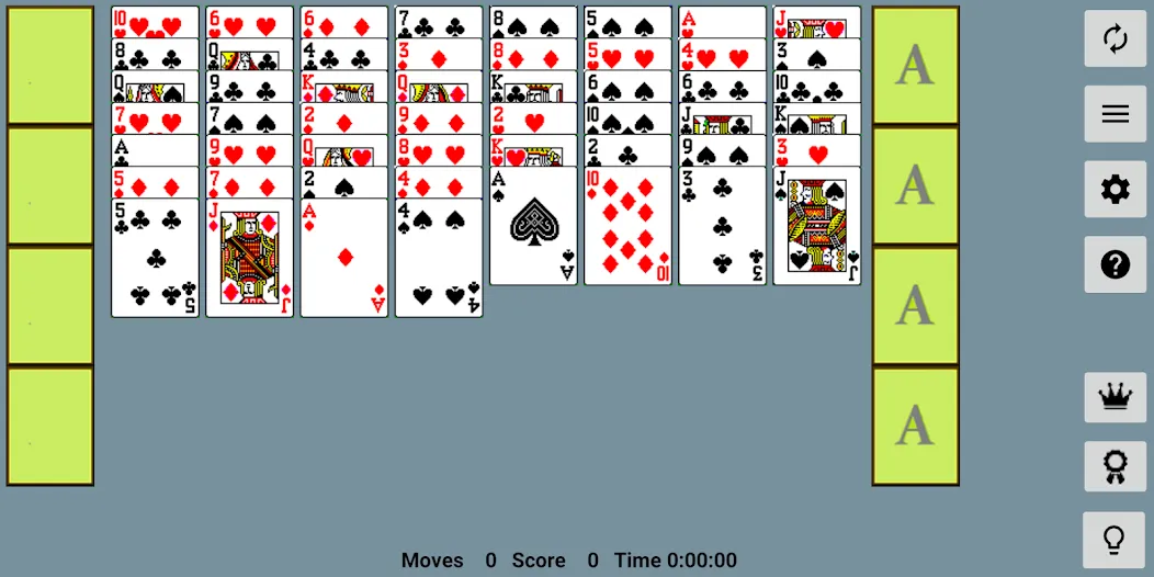Скачать FreeCell with Leaderboards — Последняя версия (Все открыто) — скриншот 1