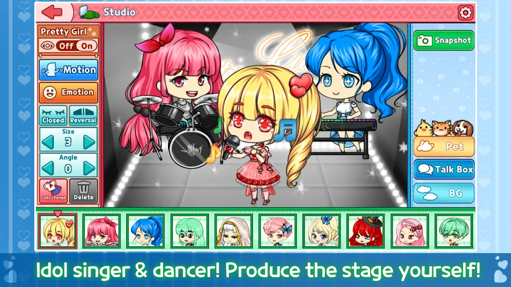 Скачать My Prettygirl Story : Dress Up MOD APK — Всё открыто — скриншот 5