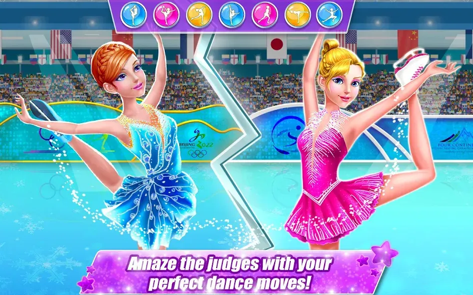 Ice Skating Superstar - Perfec — Много денег — скриншот 5