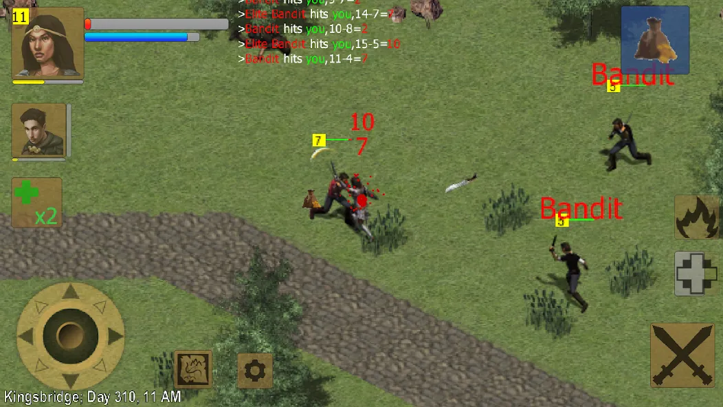 Exiled Kingdoms RPG MOD APK — Взлом на много денег и полная версия — скриншот 4