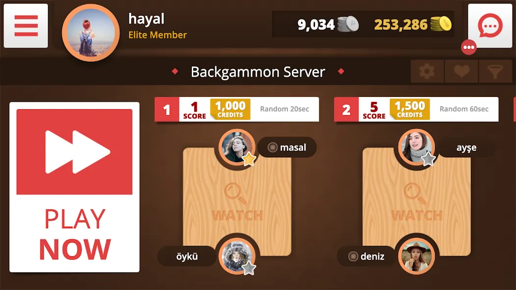 Скачать Backgammon Online — Много денег — скриншот 4