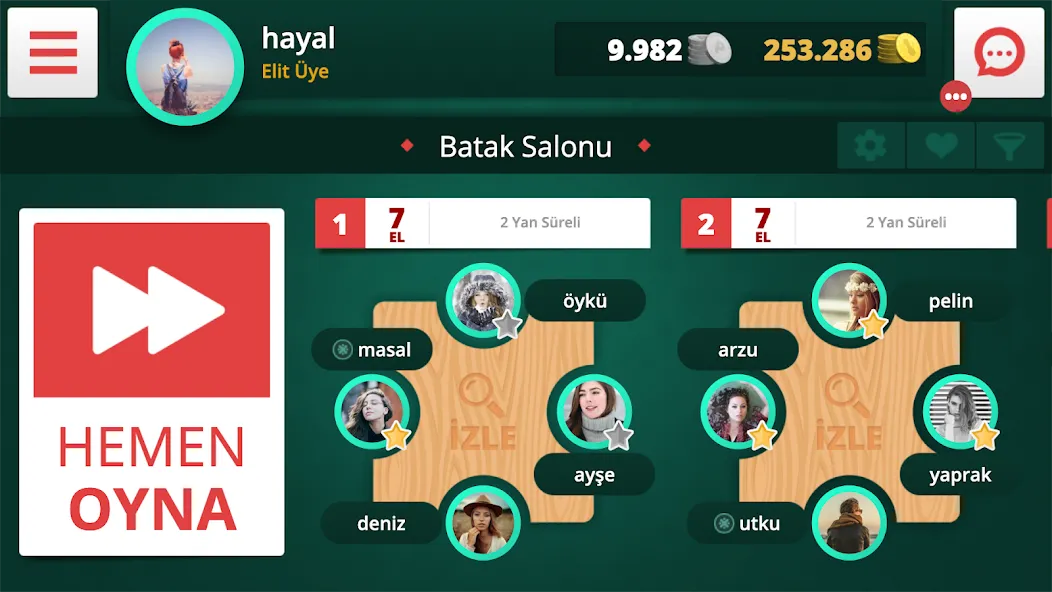 Скачать Batak Online на телефон — Много денег — скриншот 3