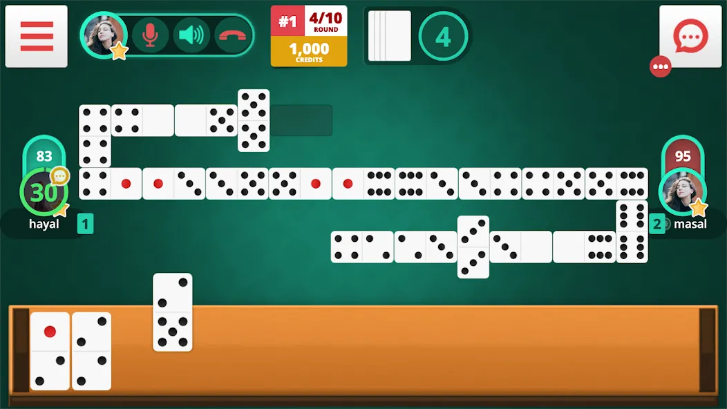 Dominoes Online — Много денег — скриншот 1