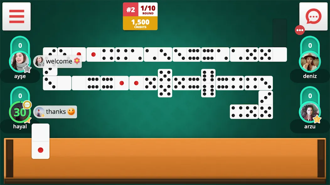 Dominoes Online — Много денег — скриншот 2