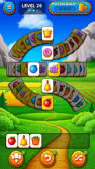 Joey's Farm - Tile Match — Мод: Много денег — скриншот 4