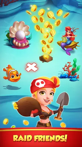 Скачать Coin Rush - Pirate GO! на телефон — Много денег — скриншот 3