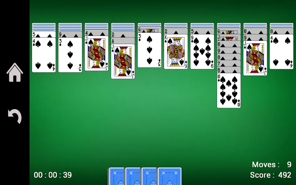 Spider Solitaire Mod APK Без рекламы — Скачать на Андроид — скриншот 4