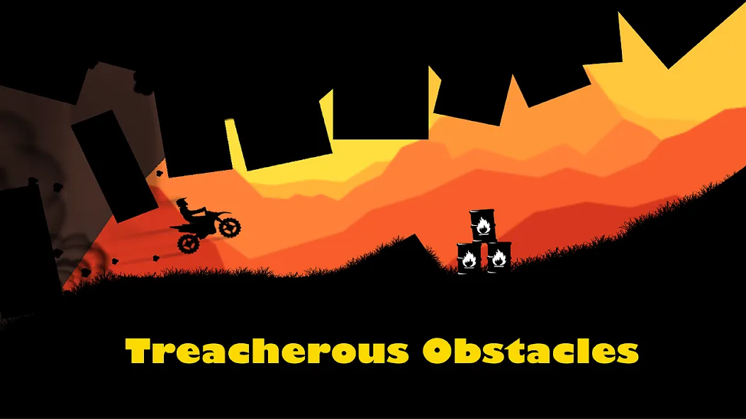 Скачать взломанную Sunset Bike Racer - Motocross — Много денег — скриншот 4