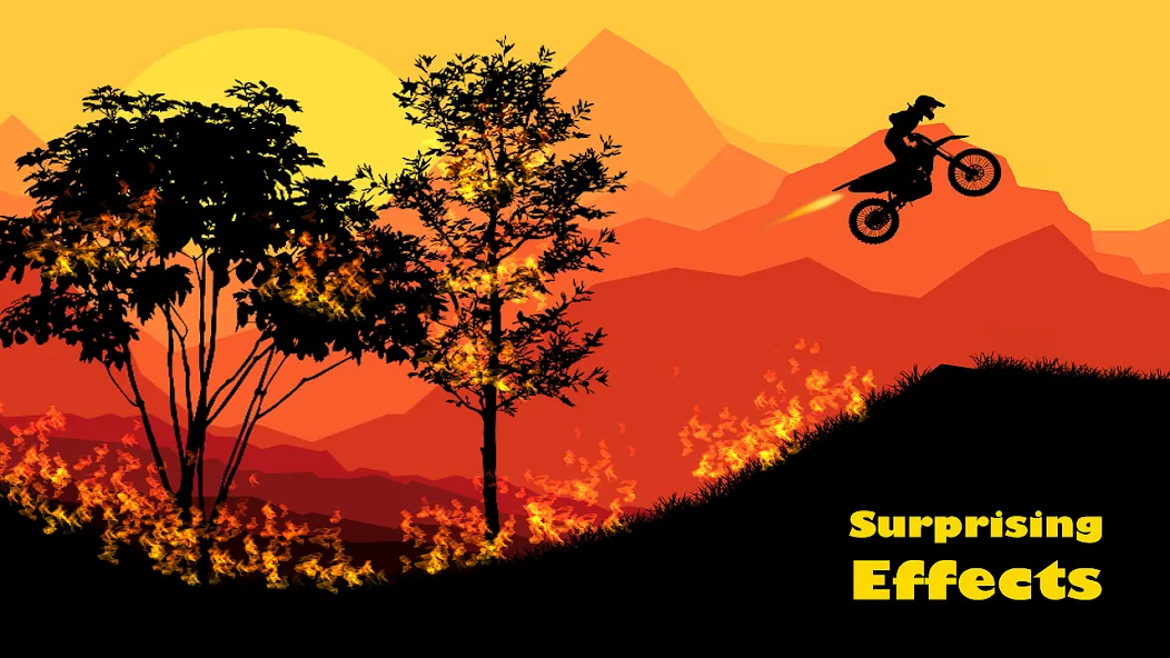 Скачать взломанную Sunset Bike Racer - Motocross — Много денег — скриншот 5