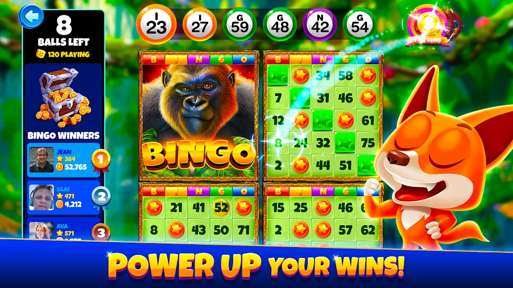 Скачать Xtreme Bingo! Slots Bingo Game с модом — Много денег — скриншот 2