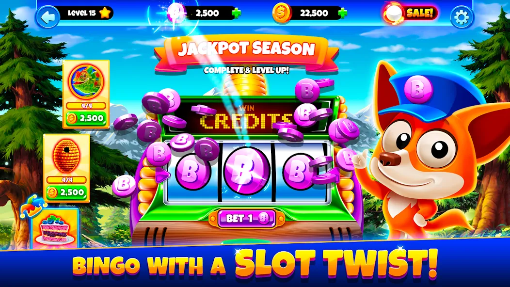 Скачать Xtreme Bingo! Slots Bingo Game с модом — Много денег — скриншот 3