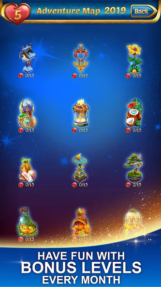 Lost Jewels - Match 3 Puzzle на Андроид — Много жизней и ходов — скриншот 1