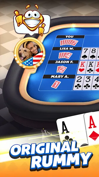 Скачать взлом Rummy Plus -Original Card Game на Андроид — Много денег — скриншот 1 Скачать взлом Rummy Plus -Original Card Game на Андроид — Много денег — скриншот 1