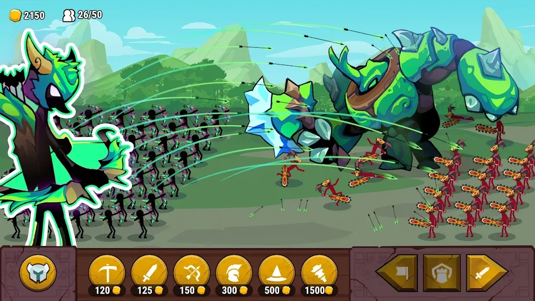 Stick of Thrones Mod APK Много денег — Скачать на Андроид — скриншот 1