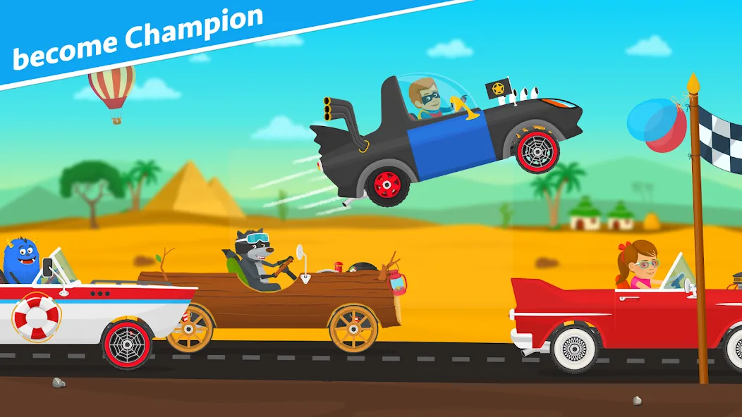 Скачать Racing car games for kids 2-5 — Последняя версия (Все машины разблокированы) — скриншот 3