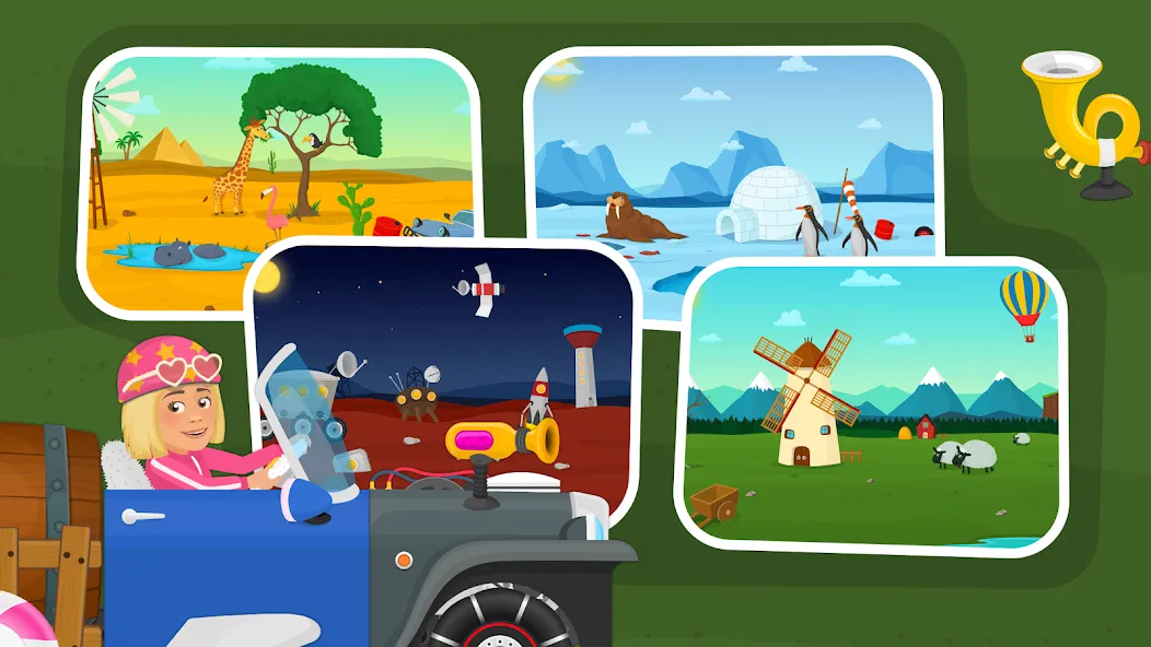 Скачать Racing car games for kids 2-5 — Последняя версия (Все машины разблокированы) — скриншот 4