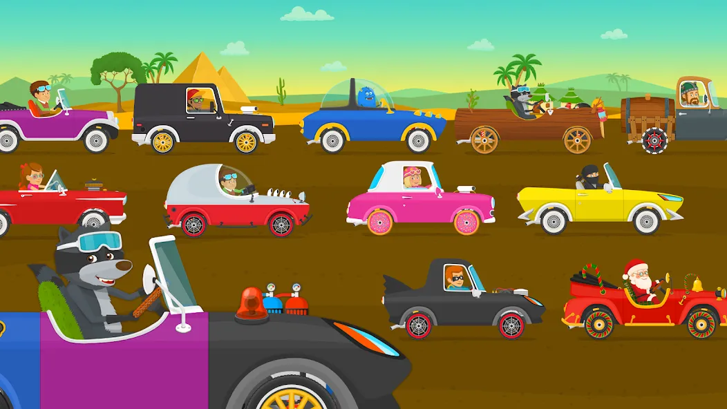 Скачать Racing car games for kids 2-5 — Последняя версия (Все машины разблокированы) — скриншот 5