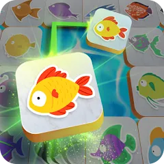 Скачать Mahjong Connect Fish World (Мод: Много денег и без рекламы) на Андроид
