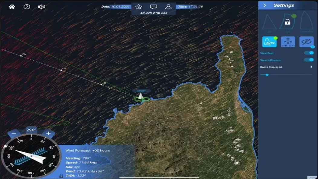 Скачать взлом Realsail на Андроид — Много денег — скриншот 2 Скачать взлом Realsail на Андроид — Много денег — скриншот 2