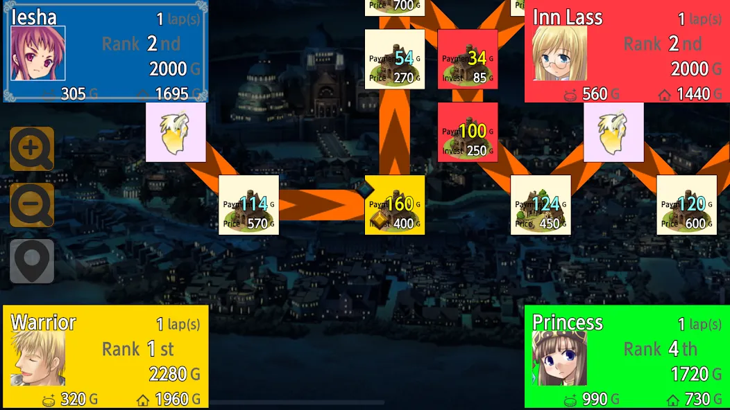 Billionaire Quest 2 на Андроид — Много денег — скриншот 1