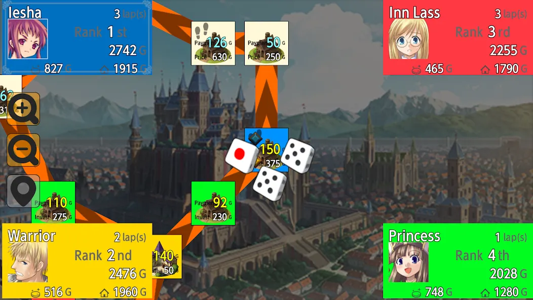 Billionaire Quest 2 на Андроид — Много денег — скриншот 3