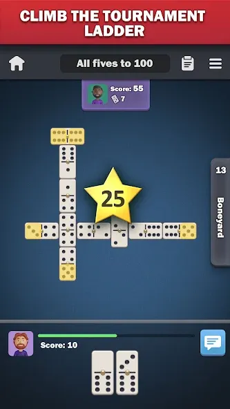 Dominoes online - play Domino! на Андроид — Много денег и без рекламы — скриншот 3