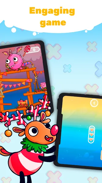 Multiplication Games For Kids (Мод Все уровни разблокированы) — скриншот 2 Multiplication Games For Kids (Мод Все уровни разблокированы) — скриншот 2